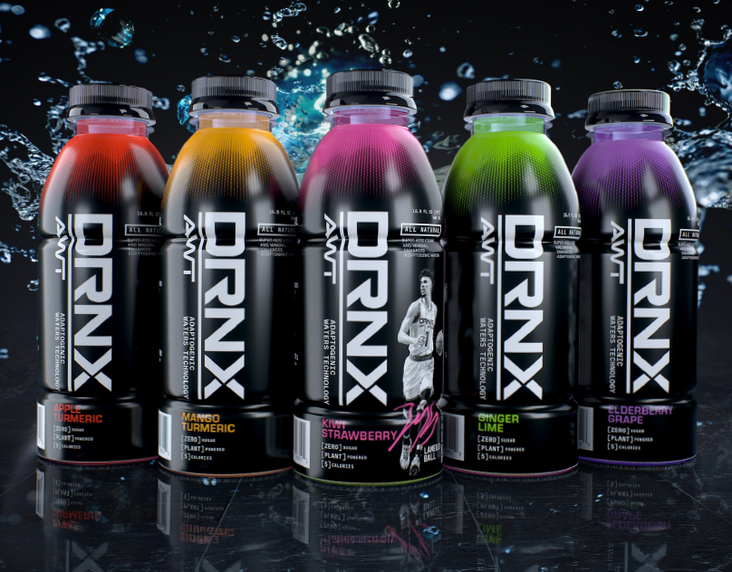 DRNX rebrand and packaging (Roc Nation, LaMelo&nbsp;Ball)