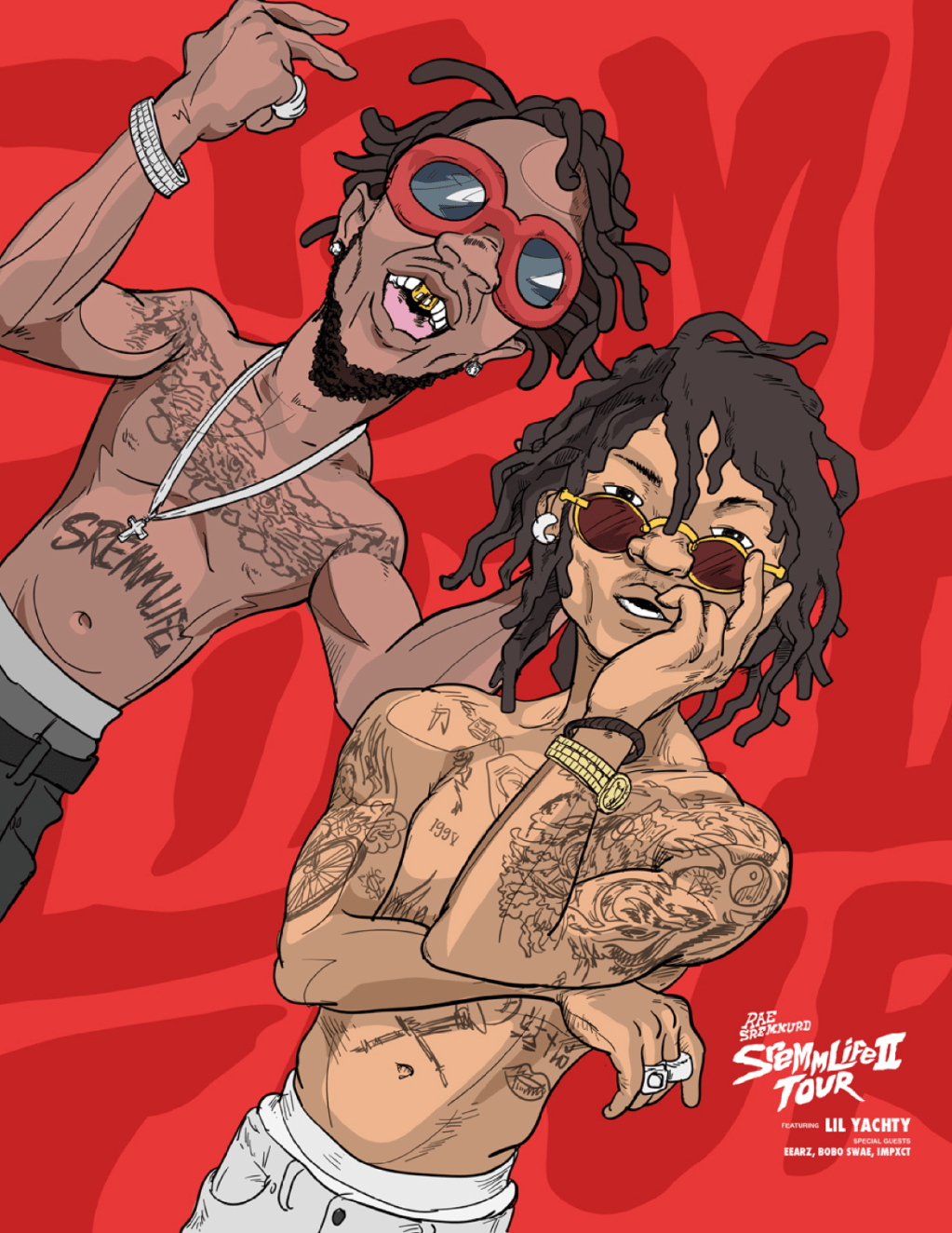 Rae Sremmurd ‘SremmLife II’ album and tour&nbsp;design