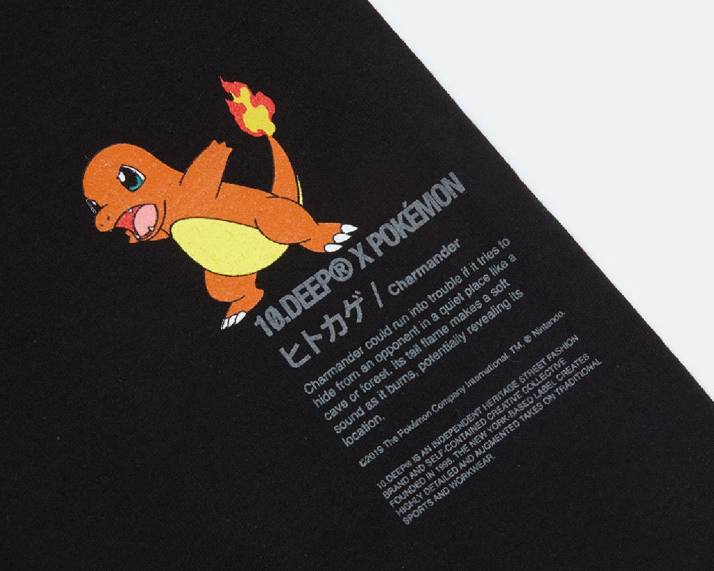 10.DEEP® x Pokemon graphic design and&nbsp;branding
